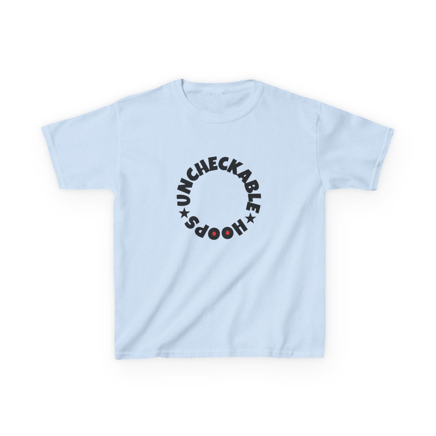 Kids Uncheckable Hoops Tee - Fun & Playful Heavy Cotton Shirt for Kids