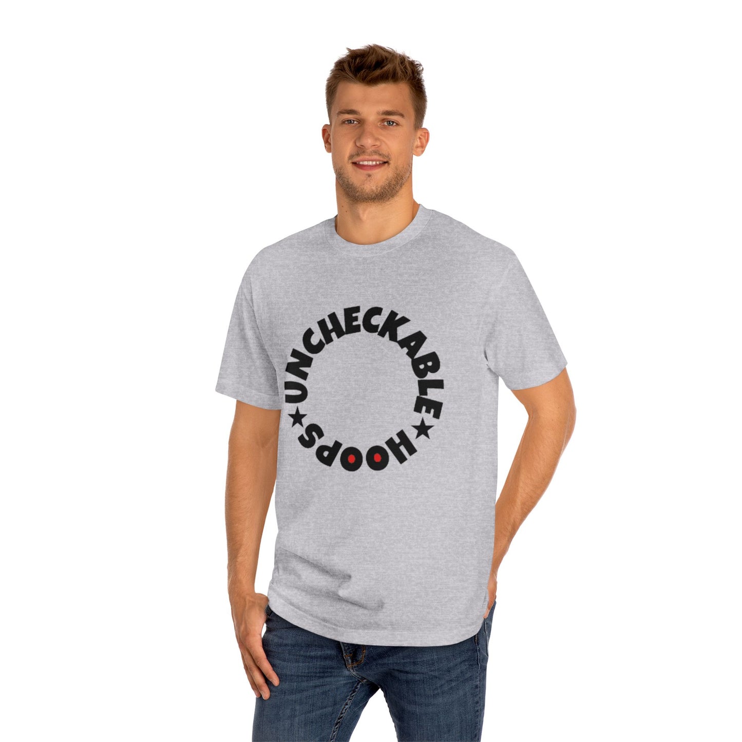 Unisex Classic Tee - Uncheckable Hoops Graphic Tee