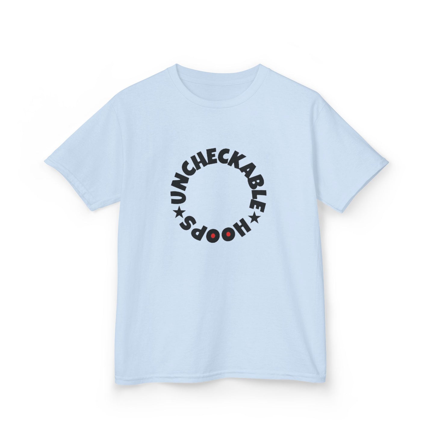 Kids Uncheckable Hoops Tee - Fun & Playful Heavy Cotton Shirt for Kids