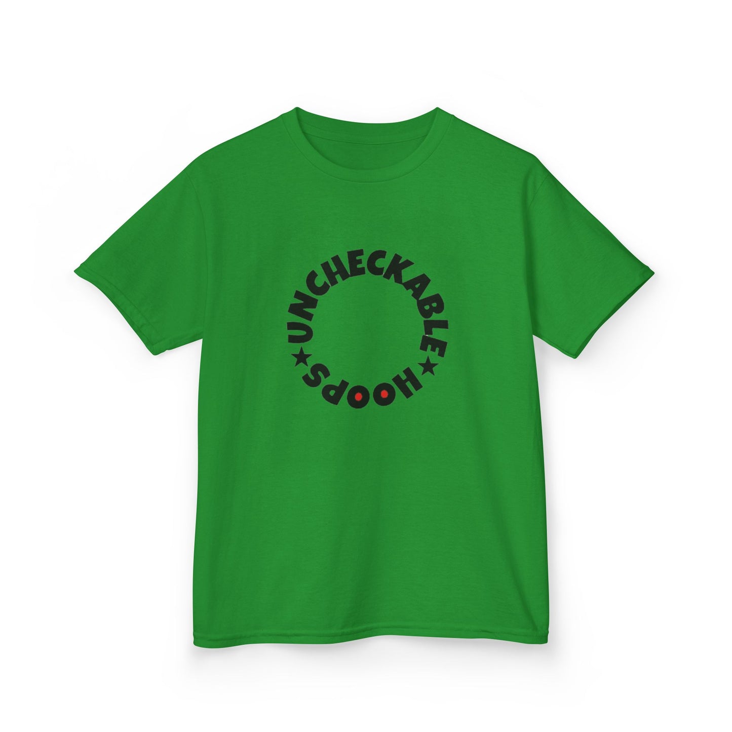 Kids Uncheckable Hoops Tee - Fun & Playful Heavy Cotton Shirt for Kids