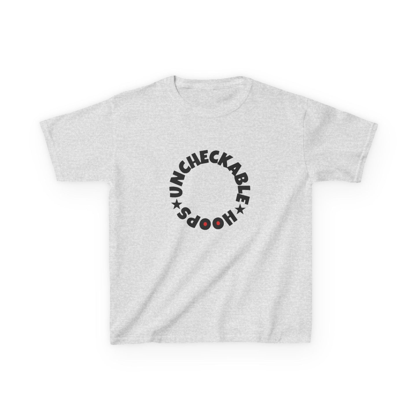 Kids Uncheckable Hoops Tee - Fun & Playful Heavy Cotton Shirt for Kids