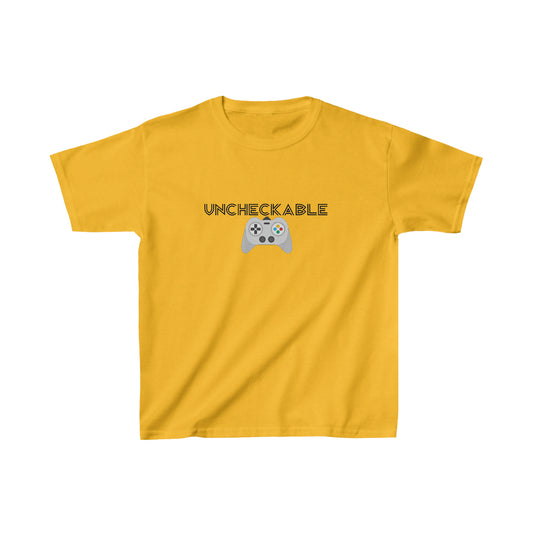 Uncheckable Gamer Kids Heavy Cotton™ Tee