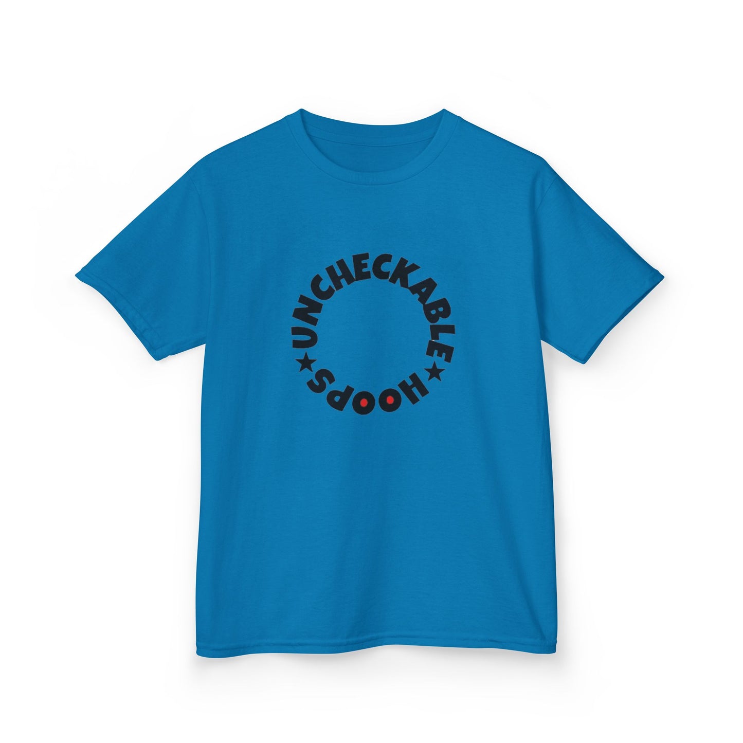 Kids Uncheckable Hoops Tee - Fun & Playful Heavy Cotton Shirt for Kids