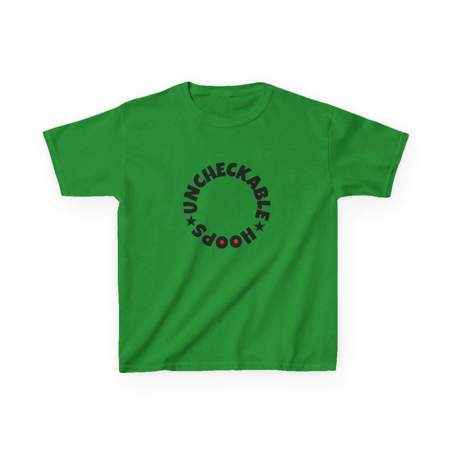 Kids Uncheckable Hoops Tee - Fun & Playful Heavy Cotton Shirt for Kids