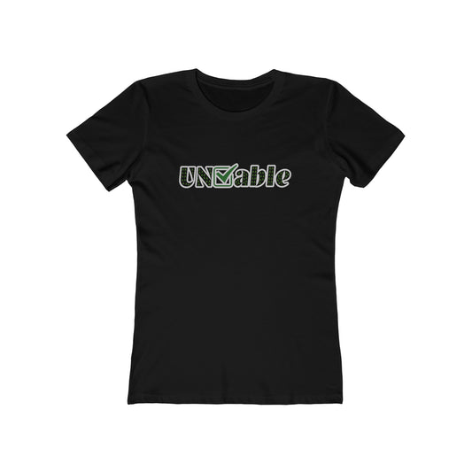 Uncheckable Timberwolves Women's The Boyfriend Tee