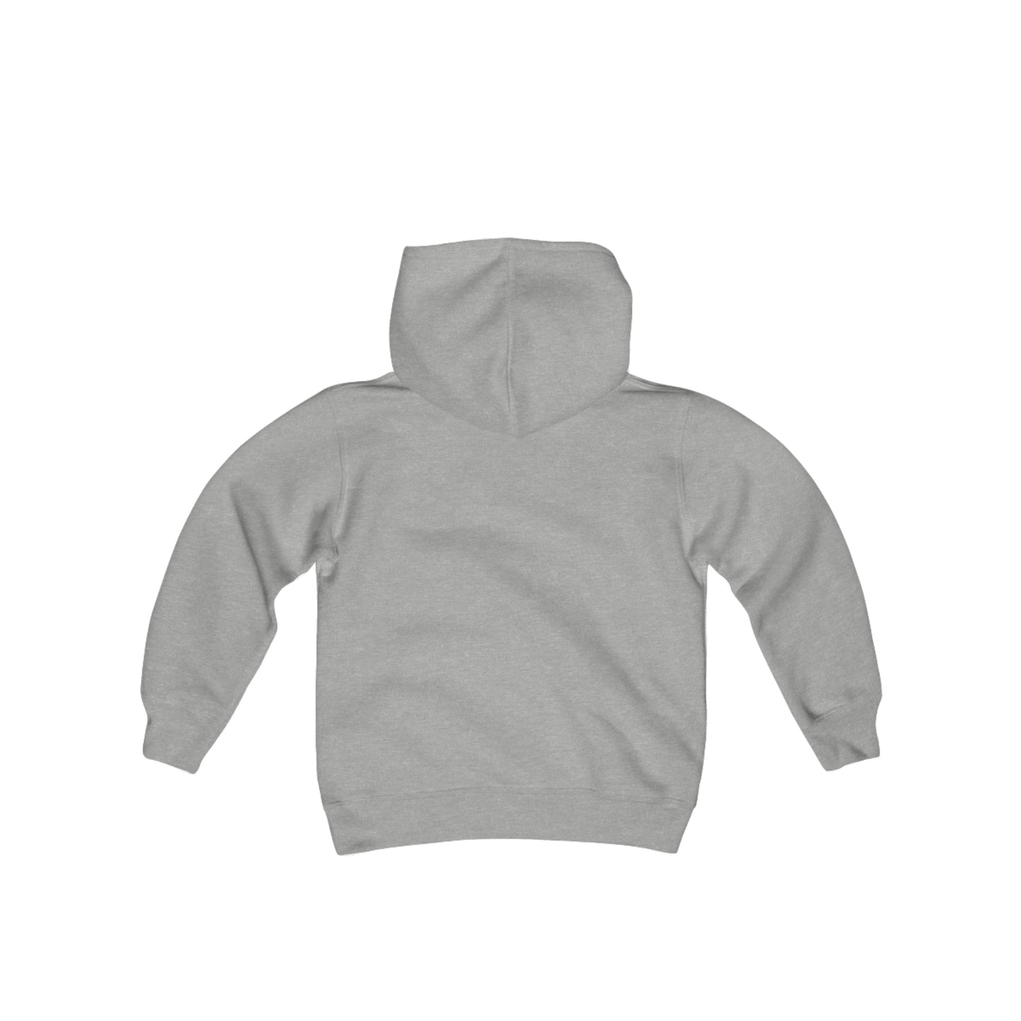 Uncheckable Gray Youth Heavy Blend Hooded Sweatshirt